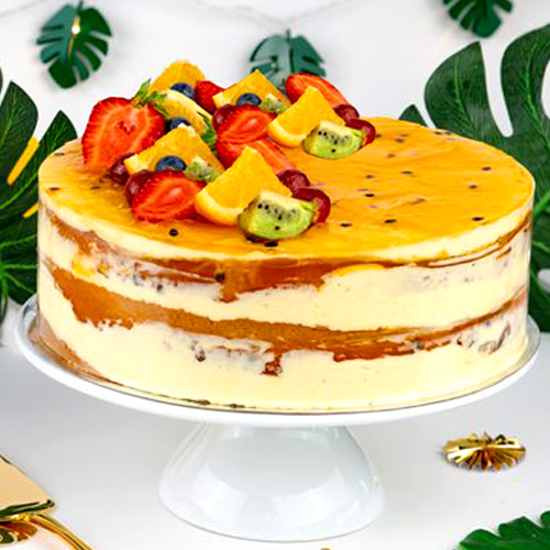 Vanilla Passion Fruit Cake